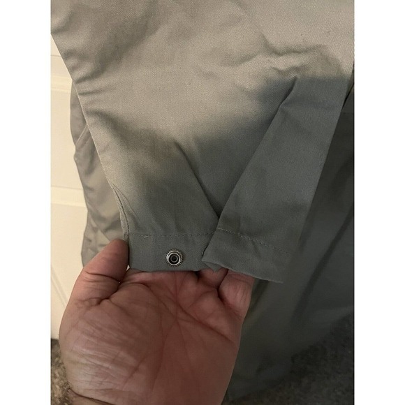 Forge FR Mens Fire Resistant Coveralls Gray Elastic Waist Full Zip Snap 3XL NEW - Picture 14 of 16